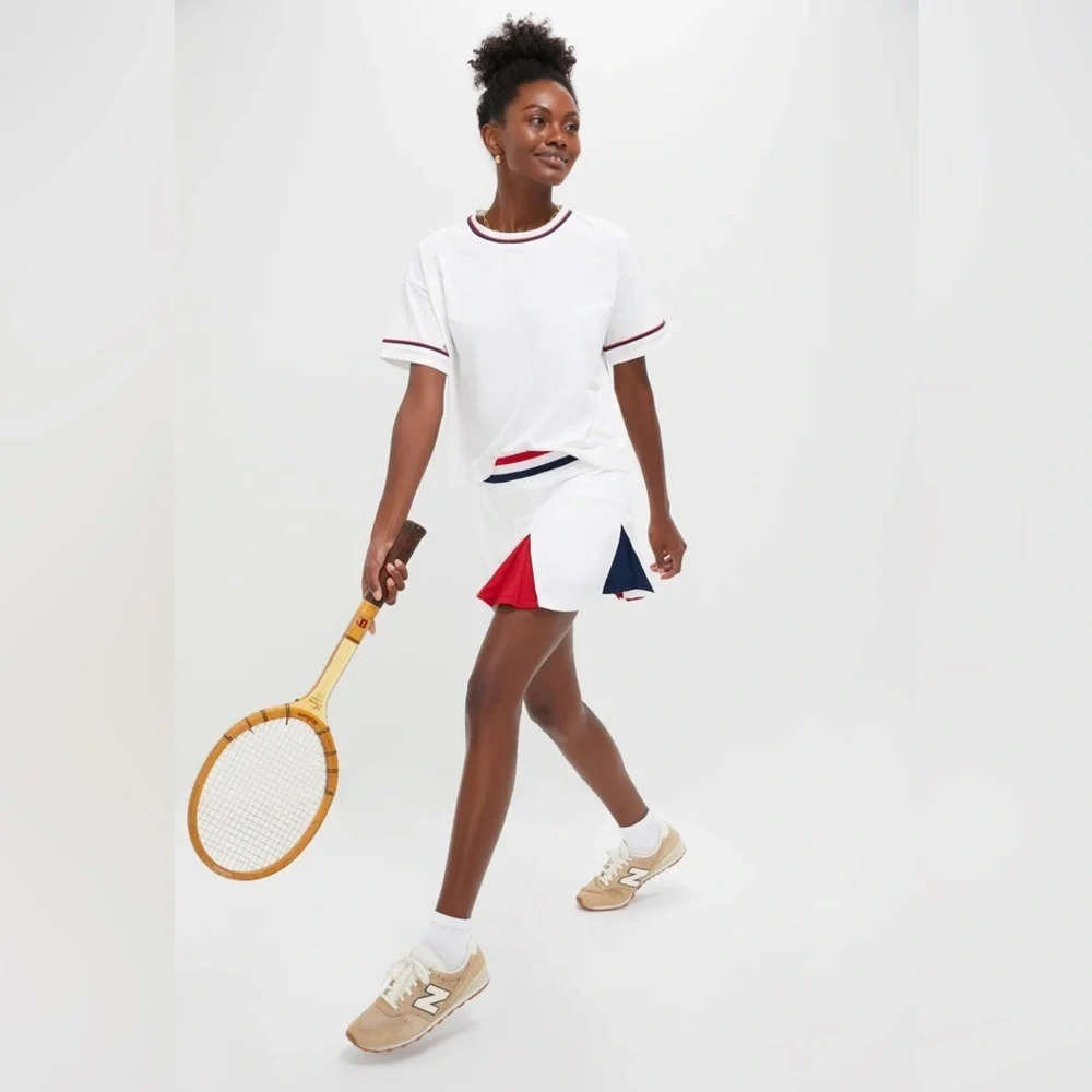 Tuckernuck/Tnuck Sport 14 inch Carly Tennis Skirt in Americana, Size Large, NWT - Picture 5 of 16